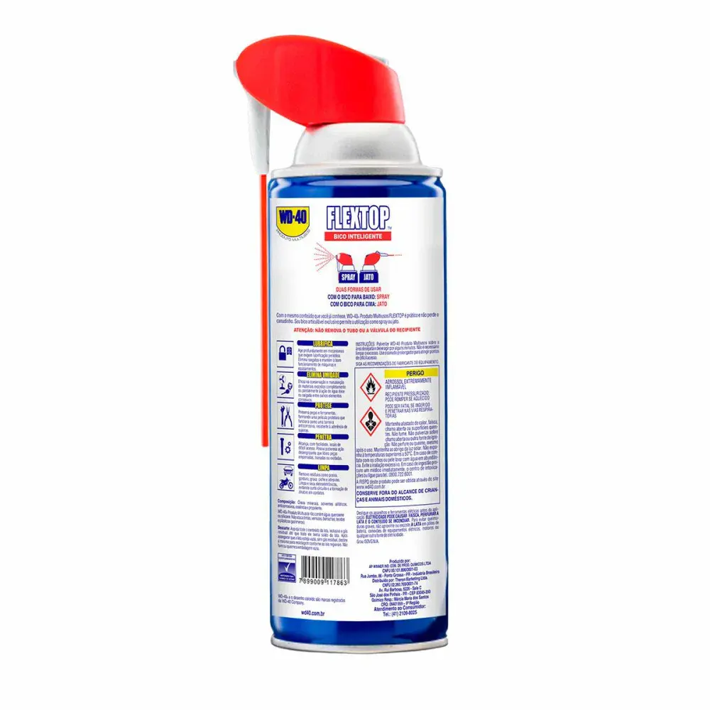 Lubrificante flextop com bico articulável 500ML Wd-40 — fotografia 5