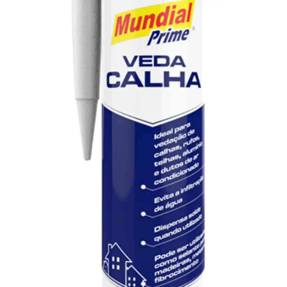 Veda Calha Alumínio 270 g com 05 Uni MUNDIAL PRIME — fotografia 4