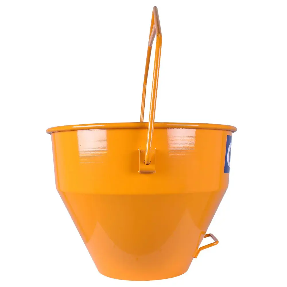 Caçamba para guinchos amarela com tripé 50L CSM — fotografia 2