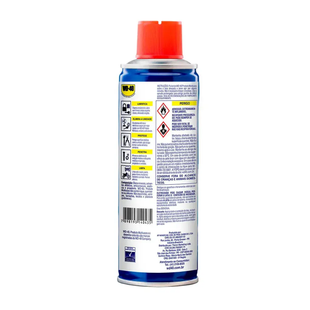 Multiuso tradicional aerosol 300ML Wd-40 6 un — fotografia 12