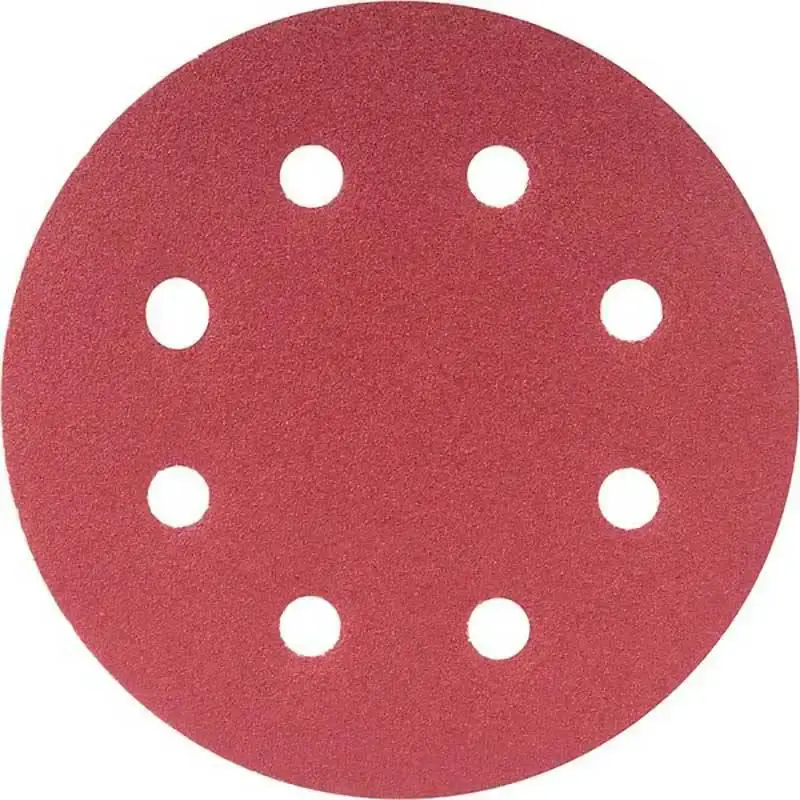 Disco de lixa para lixadeira de teto LPV 750 grão 60 kit 10 unidades Vonder — fotografia 4