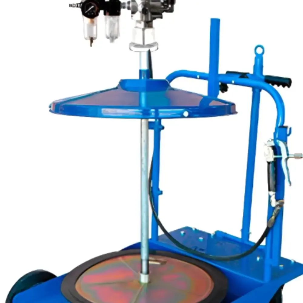 Kit unidade móvel para graxa pneumática 200KG 8888 Bremen — fotografia 5