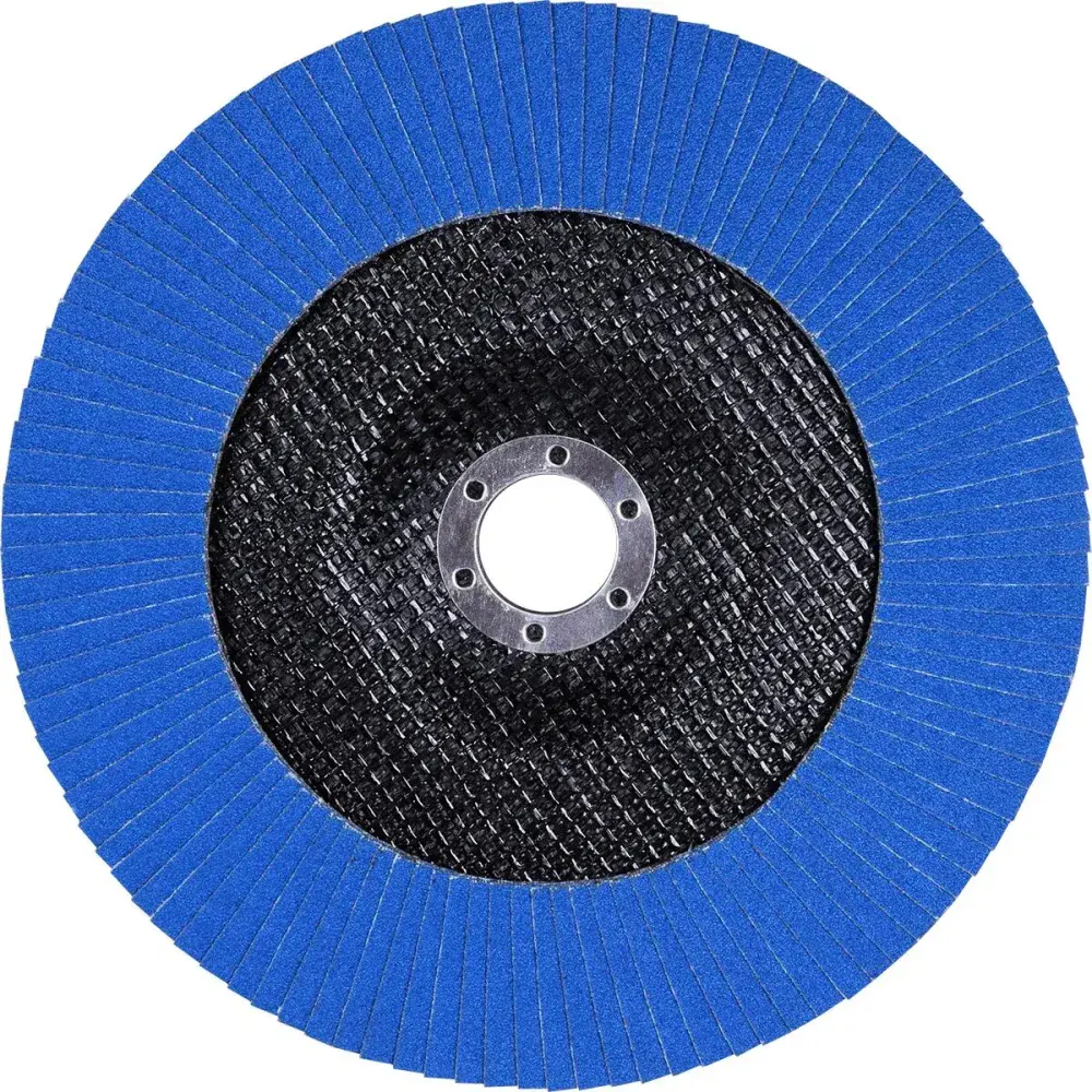 Disco flap inox 4.1/2” grão 80 reto 27 Worker — fotografia 7