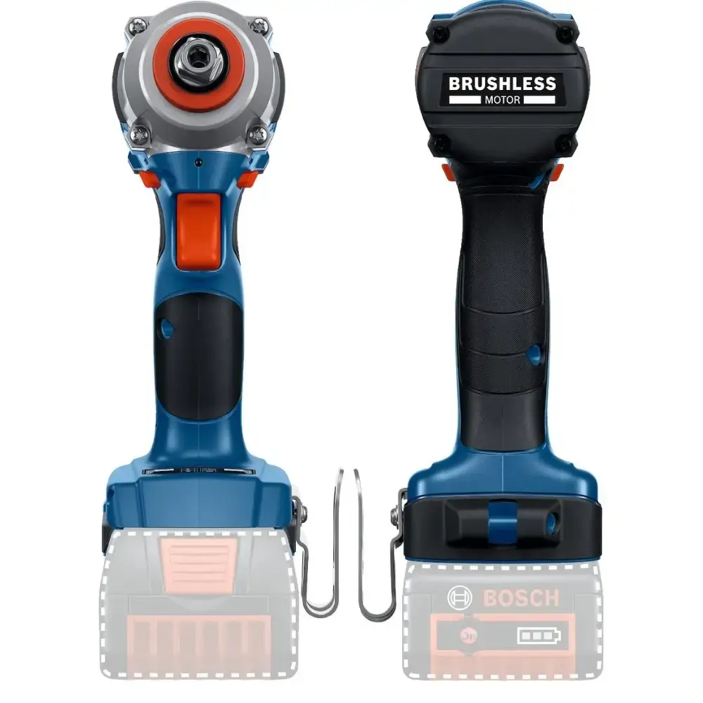 Chave de impacto 18V 1/2 POL 285 nm GDX 18V-285 com 2 baterias e maleta Bosch — fotografia 4