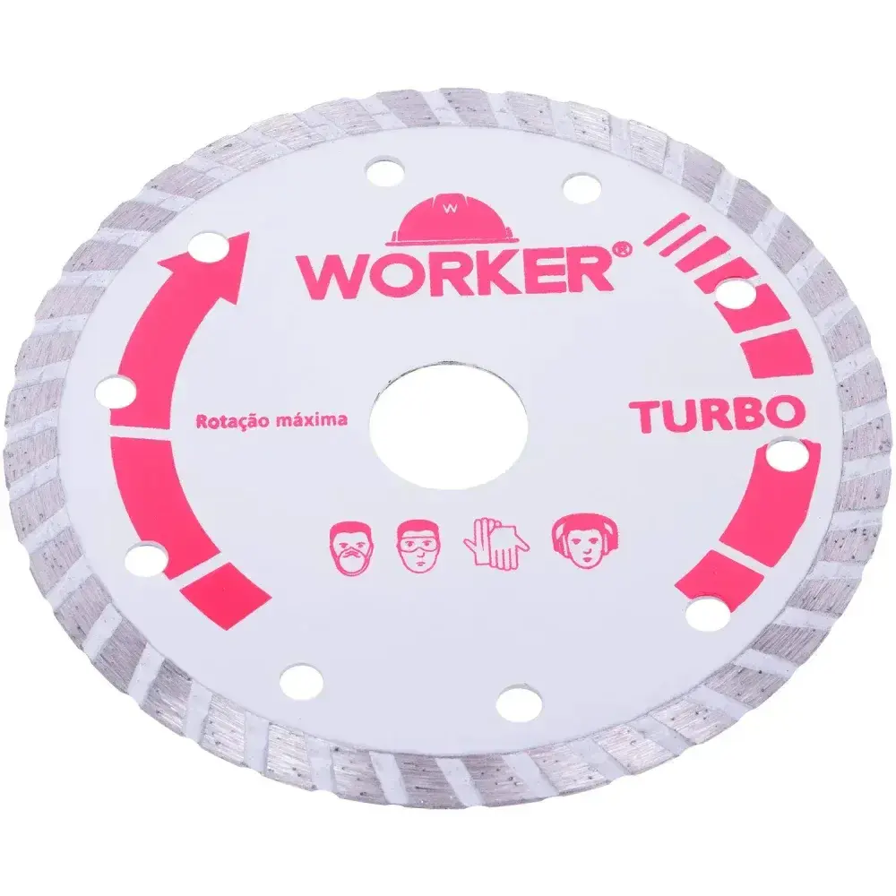 Disco diamantado 115MM turbo Worker — fotografia 7