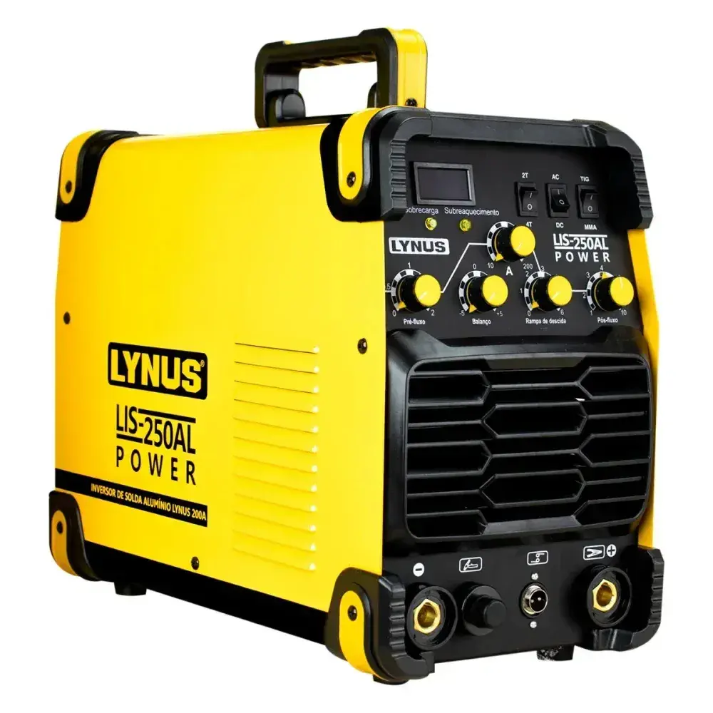 Máquina de solda inversora tig LIS-250AL - 220V da Lynus — fotografia 8
