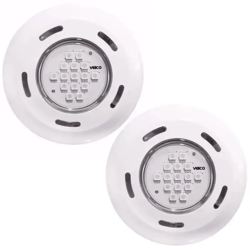 Kit 2 refletores LED RGB para piscina 3.2W Fluidra