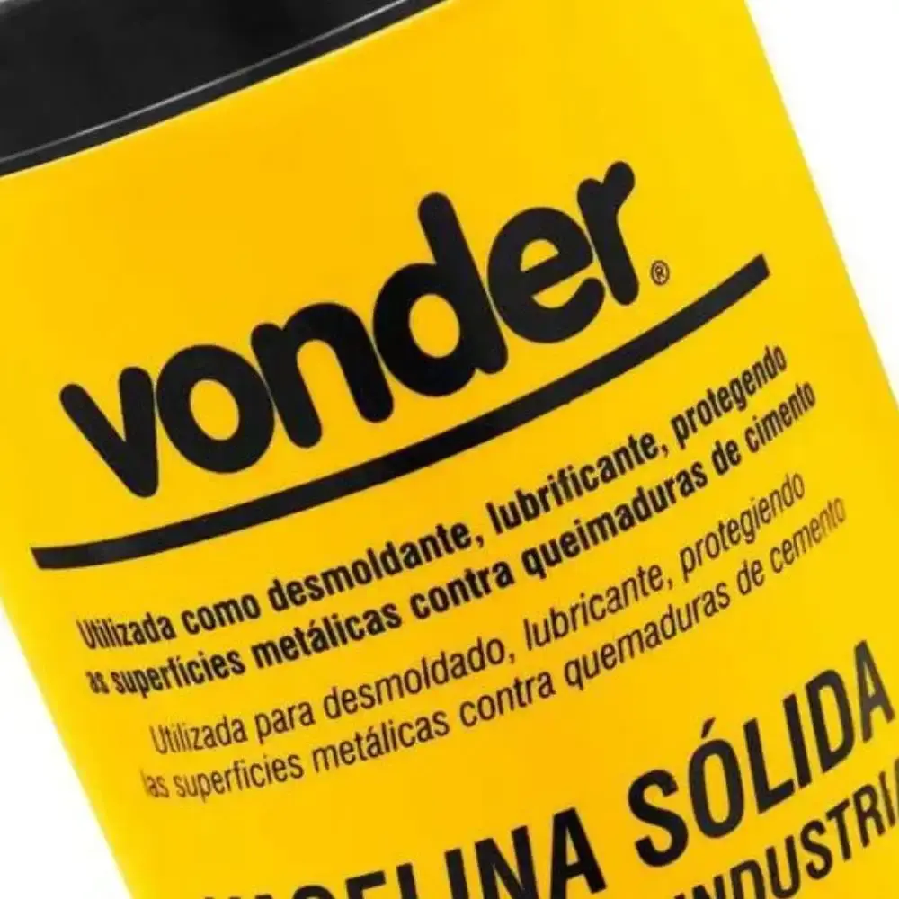 Vaselina industrial sólida 1KG 5160010000 Vonder — fotografia 5