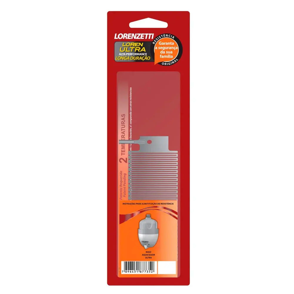 Resistência de chuveiro maxi aquecedor 4600W 220V lorenzetti Lorenzetti Duchas — fotografia de referência