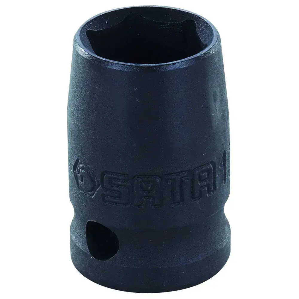 Soquete de impacto sextavado 13/16" encaixe 1/2" preto Sata — fotografia 2