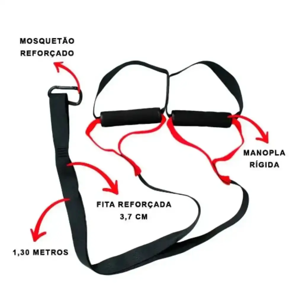 Kit faixas elásticas e fita de suspensão FIT-24 FIT-31 Western — fotografia 3