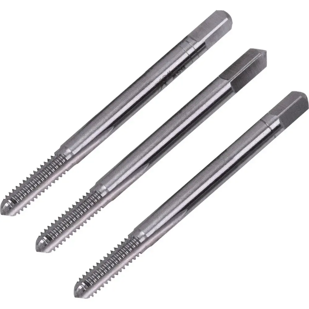 Jogo macho manual bsw 1/8"X40MM 3 peças Worker — fotografia de referência