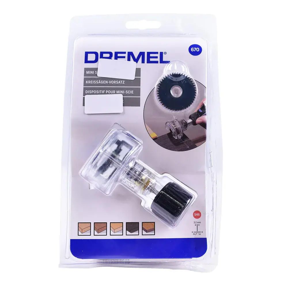Mini serra modelo 670 Dremel — fotografia 5