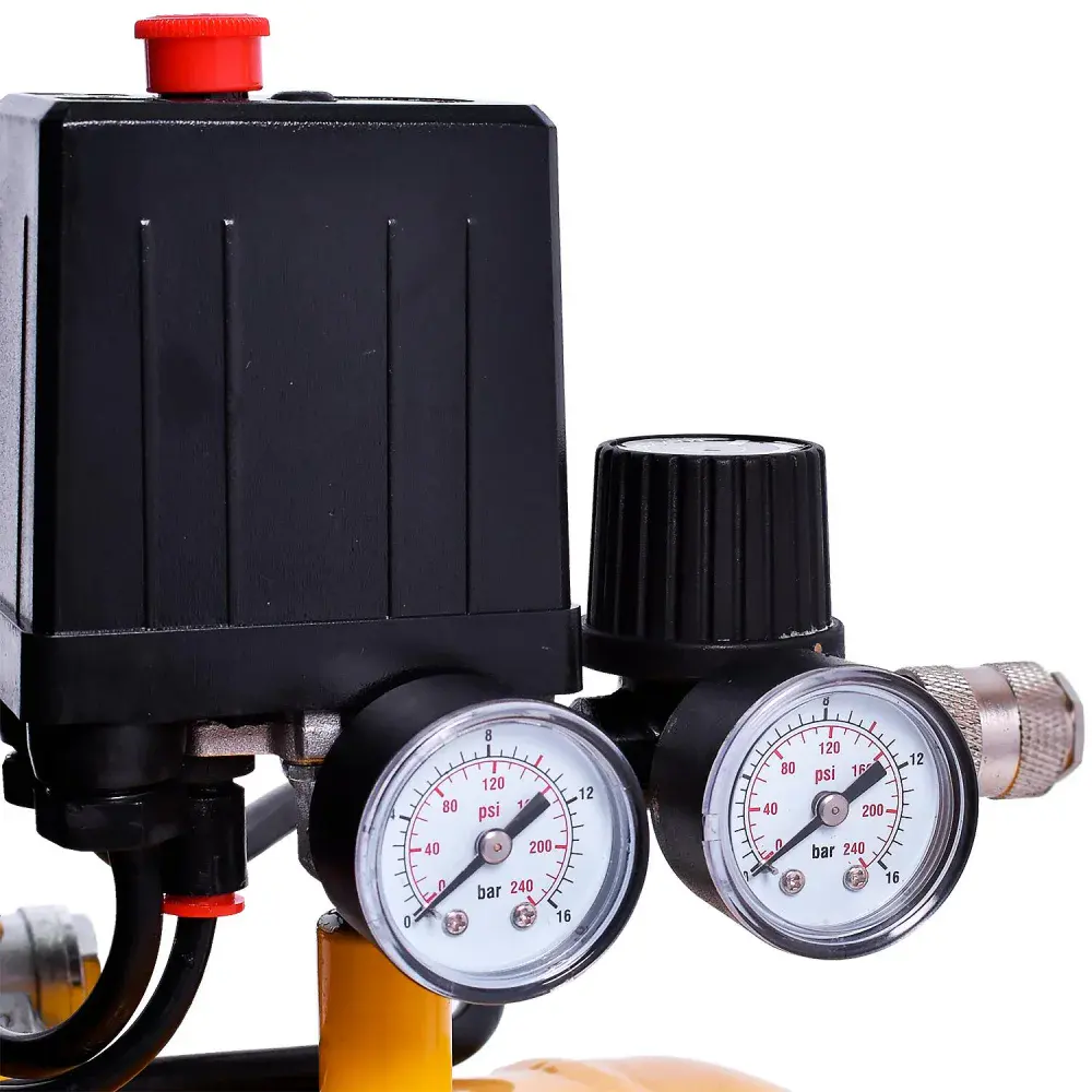 Moto compressor de ar motopress 2HP 8,2PCM 24L 127V Pressure — fotografia 5
