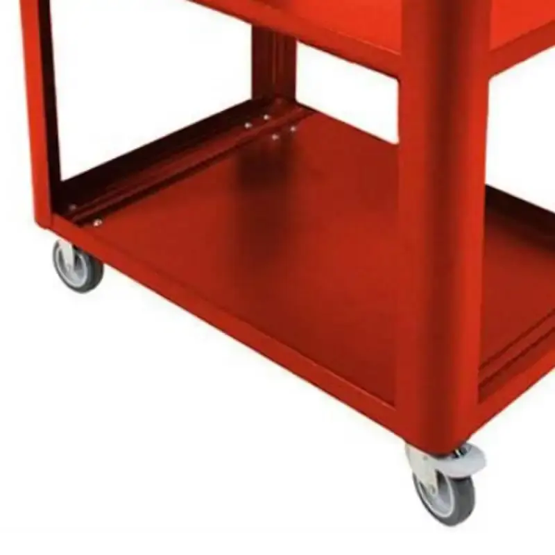 Carrinho para ferramentas 120 KG com 2 gavetas C-03 vermelho Fercar — fotografia 4