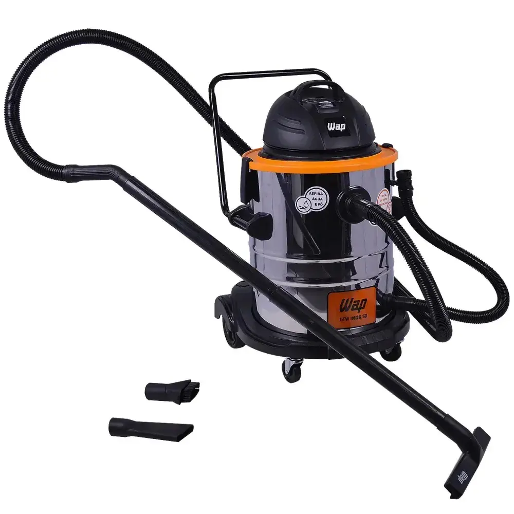 Aspirador de pó/água gtw inox 50 50L 1600W 220V Wap