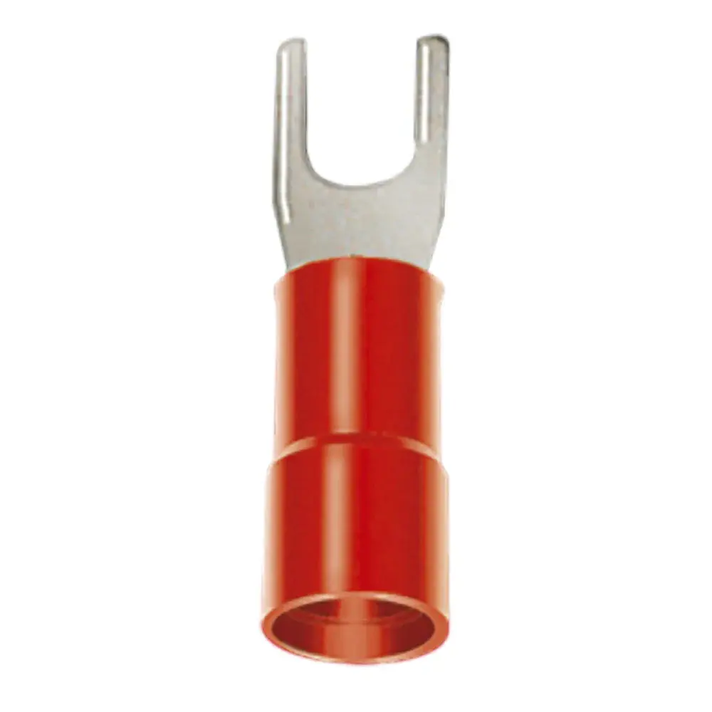 Terminal tpf isolado 0,5X1,5MM vermelho Intelli 100 peç