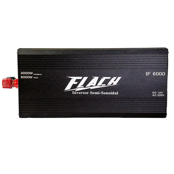 Inversor de tensão IF6000-1 semi senoidal 12V/220V - Flach