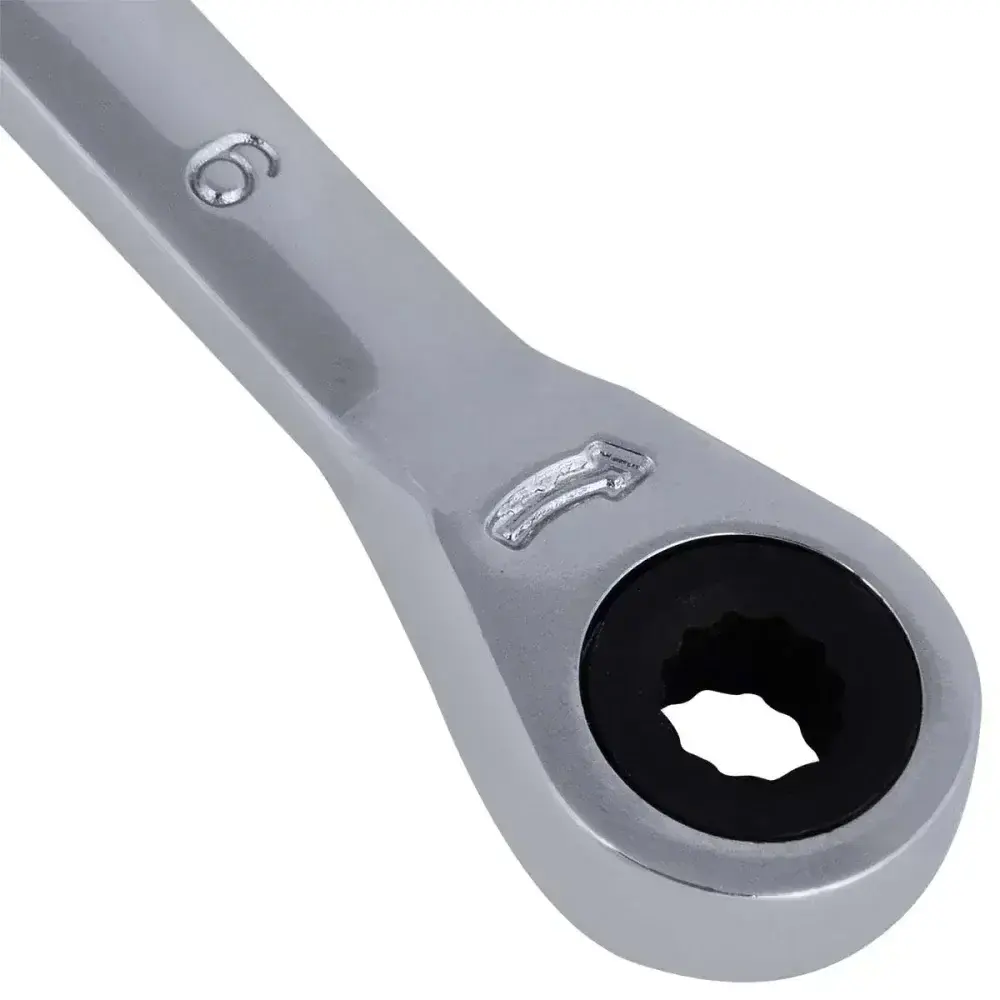 Chave combinada com catraca cromo vanádio 6MM Worker — fotografia 10