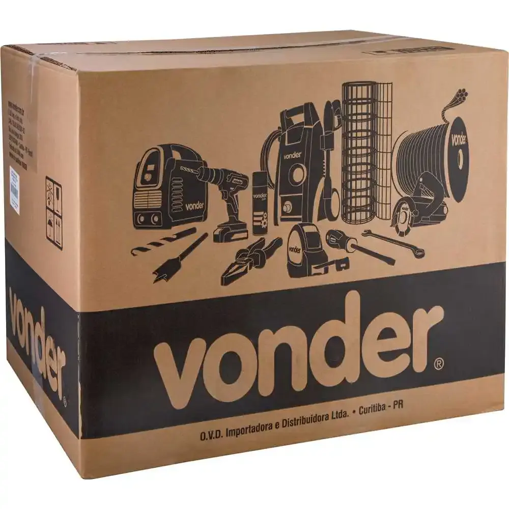 Caixa plástica para ferramentas com rodas CRV-900 Vonder — fotografia 9