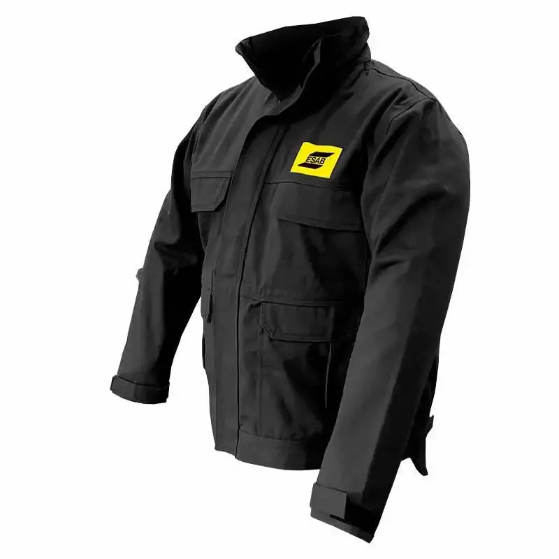 Jaqueta para soldador XG preta 744333 Esab