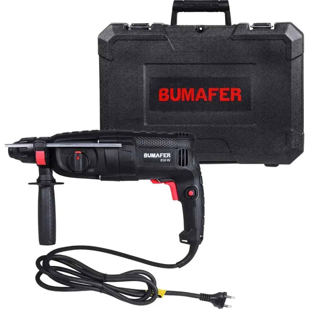 Martelete perfurador e rompedor sds plus 850W Bumafer — fotografia 7
