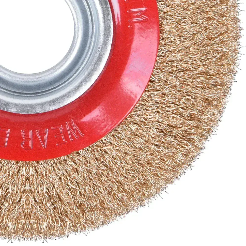 Escova circular com bucha 1/2 12,70MM 6.000RPM Worker — fotografia 5