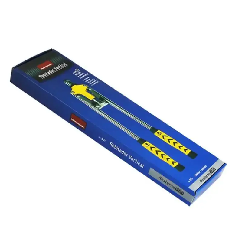 Alicate rebitador vertical profissional com 3 pontas 3.2 à 4.8 MM 831 Western — fotografia 5