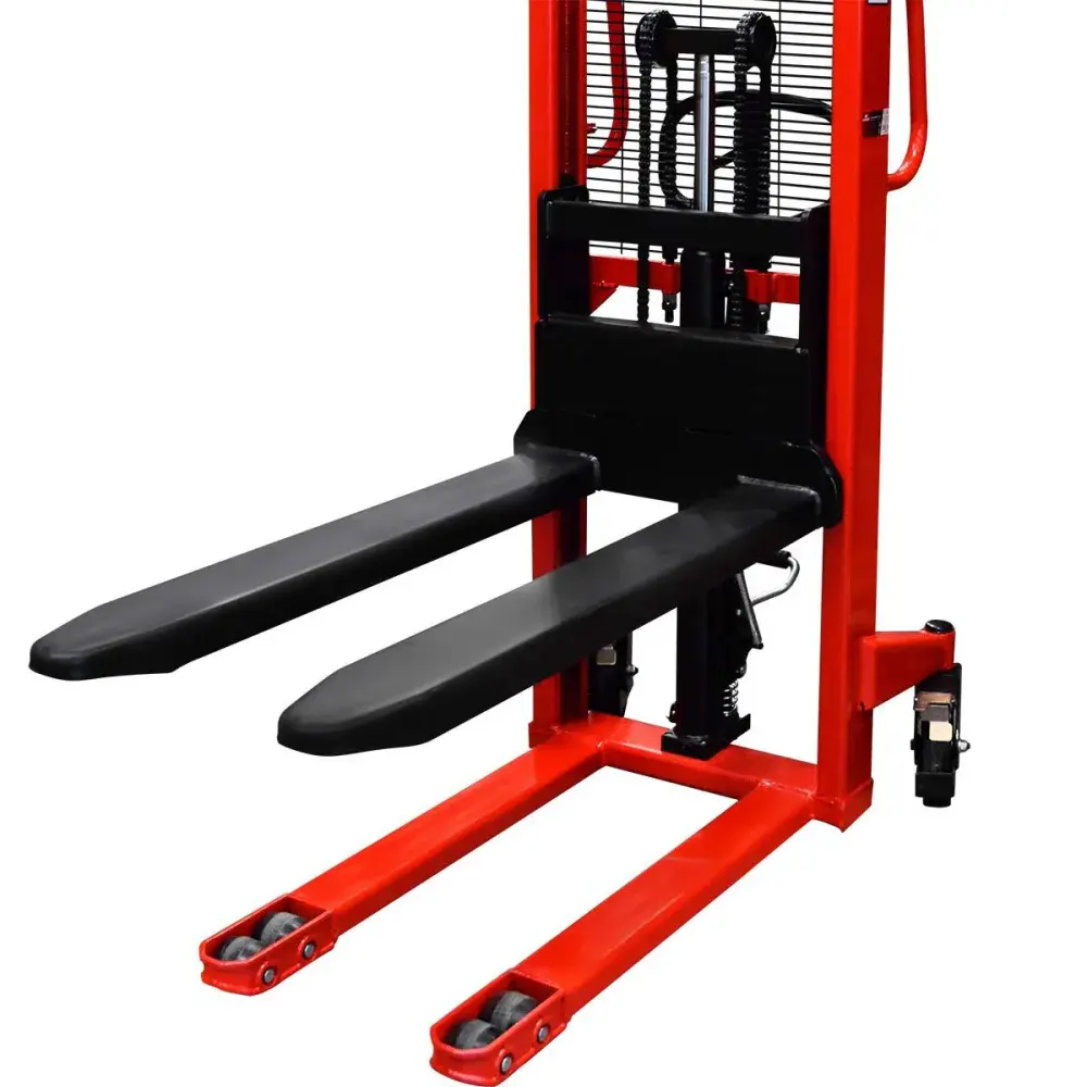 Empilhadeira manual dupla 2T 550X1150MM Worker — fotografia 4