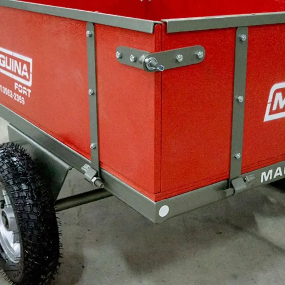 Carreta basculante para motocultivadores 1300 R8 maquinafort Maquina Fort — fotografia 4