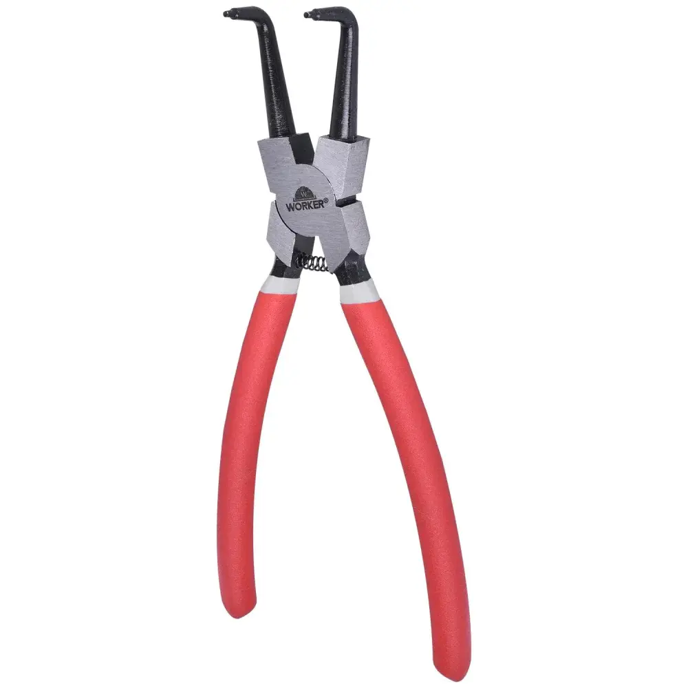 Alicate para anel interno curvo 8 1/2” Worker — fotografia 9