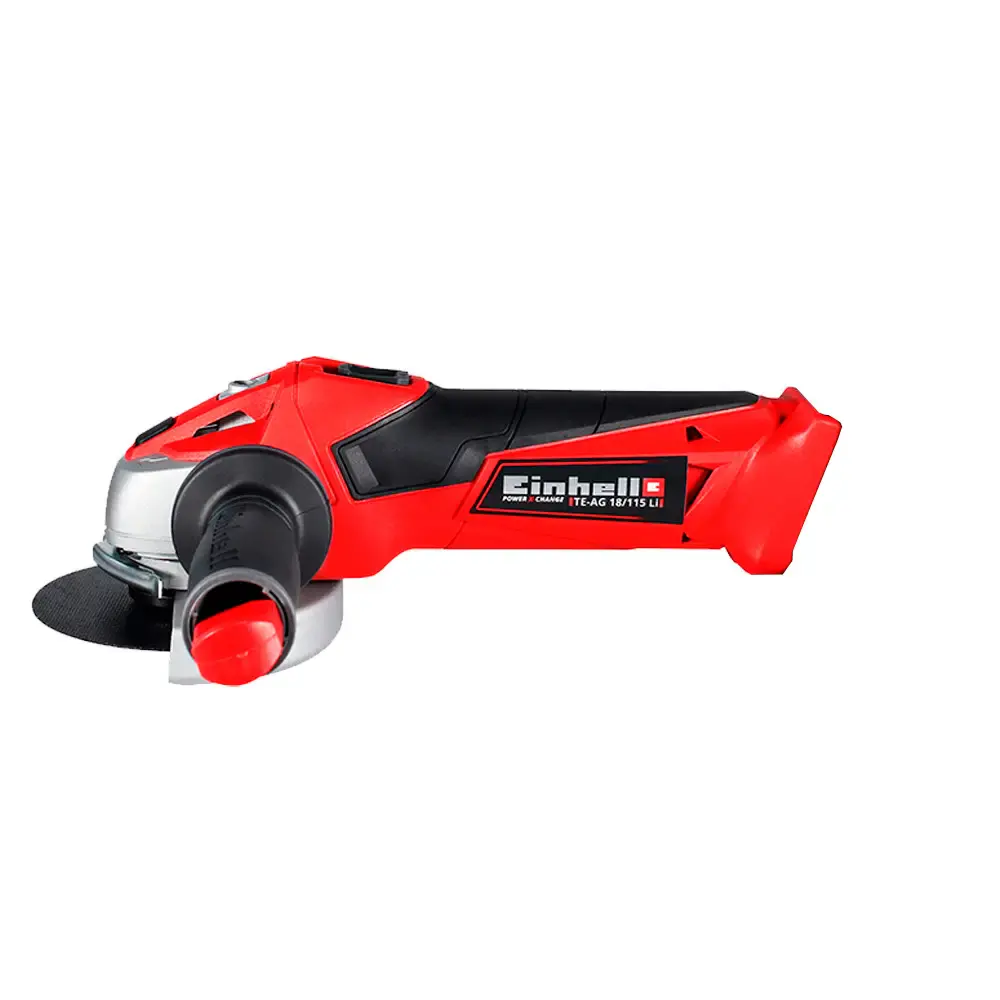 Esmerilhadeira angular 4.1/2" 18V te-ag 18/115 li solo sem bateria sem carregador 4431110 Einhell — fotografia 3