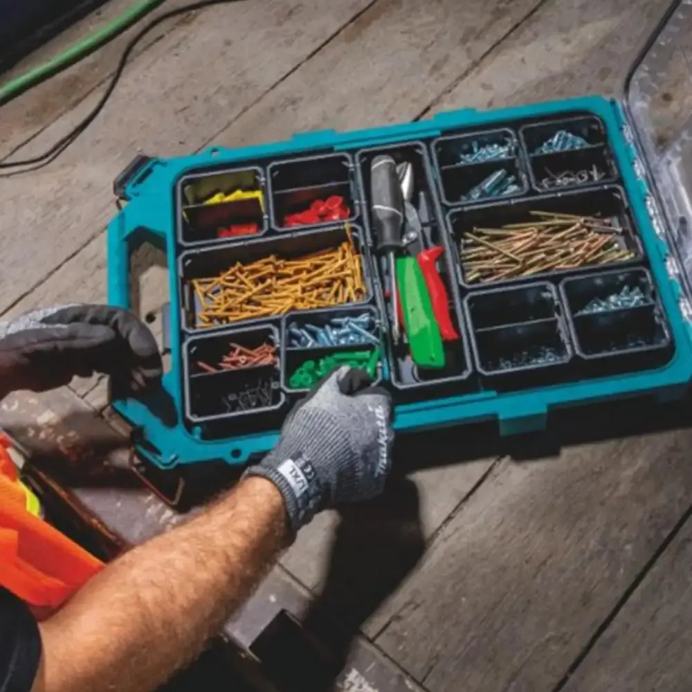Caixa organizadora fina maktrak para ferramentas T-90059 Makita — fotografia 3