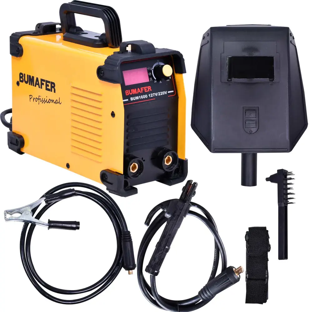Inversora de solda profissional 160A bivolt Bumafer
