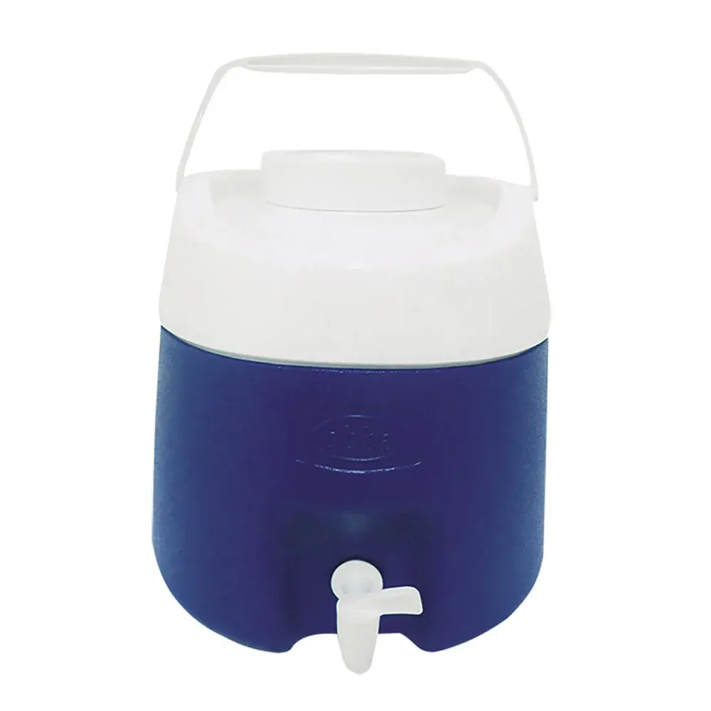 Botijão térmico obba / globalsol 4L azul torneira Thermofort