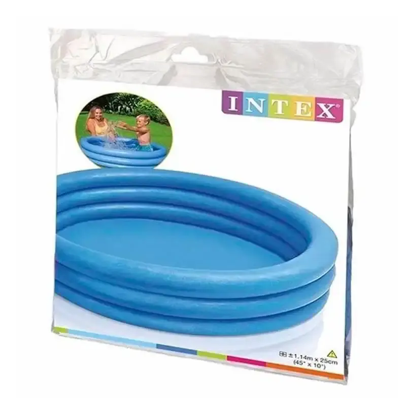 Piscina Inflável 156 Litros 1.14 x 25 CM Azul Cristal INTEX — fotografia 4