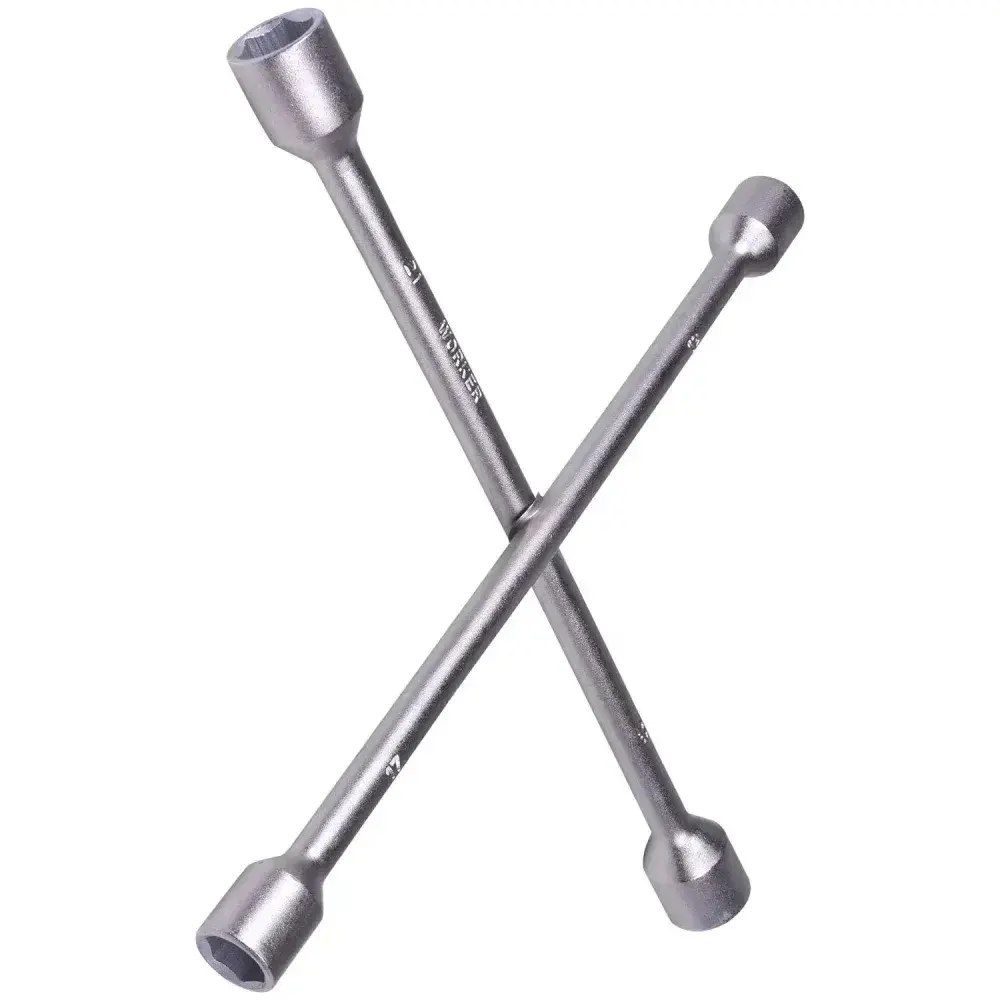 Chave de roda tipo cruz 17X19X21X23MM Worker — fotografia 8