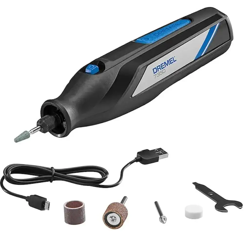 Retífica Dremel 7350 bateria 4V bivolt Dremel — fotografia 10