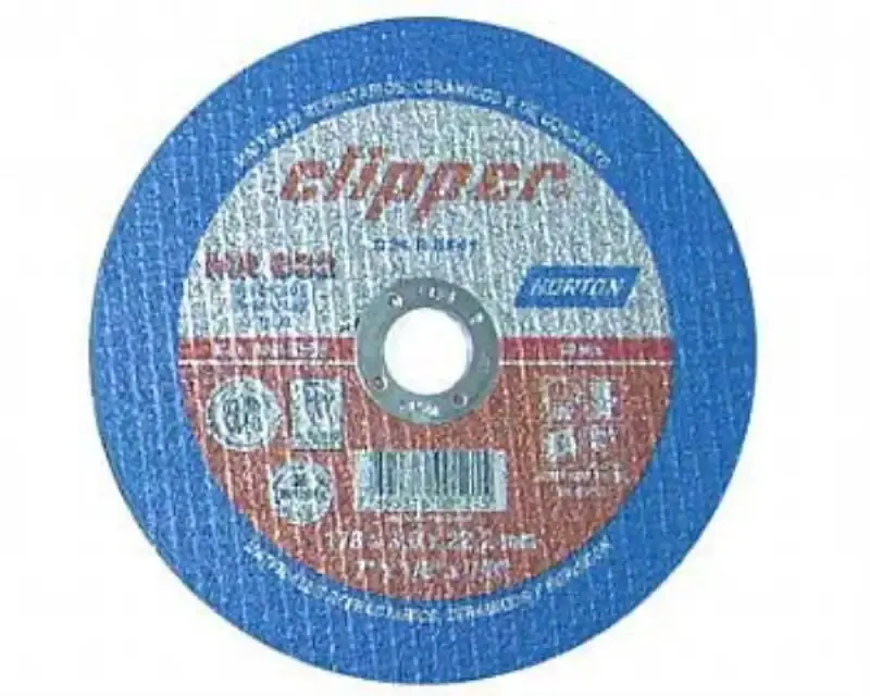 Disco de corte parede 7 pol c/ furo de 7/8 clipper Norton