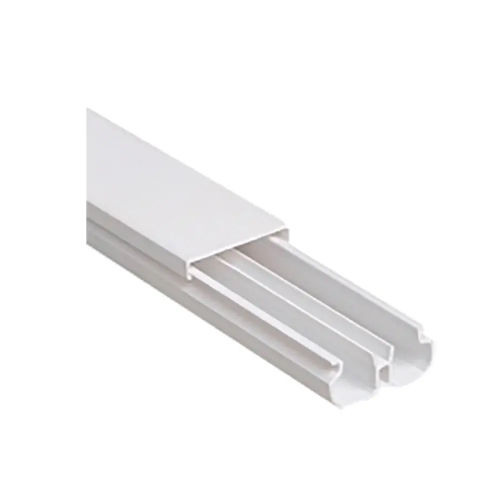 Canaleta com divisória de fita 20X10X2MT branco Ilumi