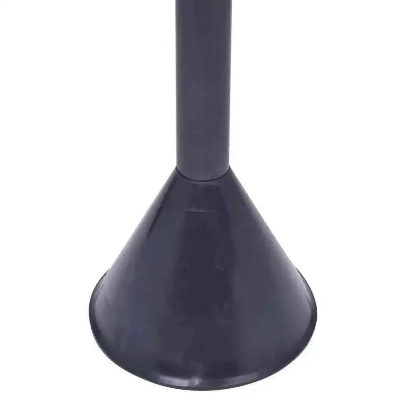 Pedestal plástico para corrente 90 CM preto kit 4 unidades Plastcor — fotografia 4