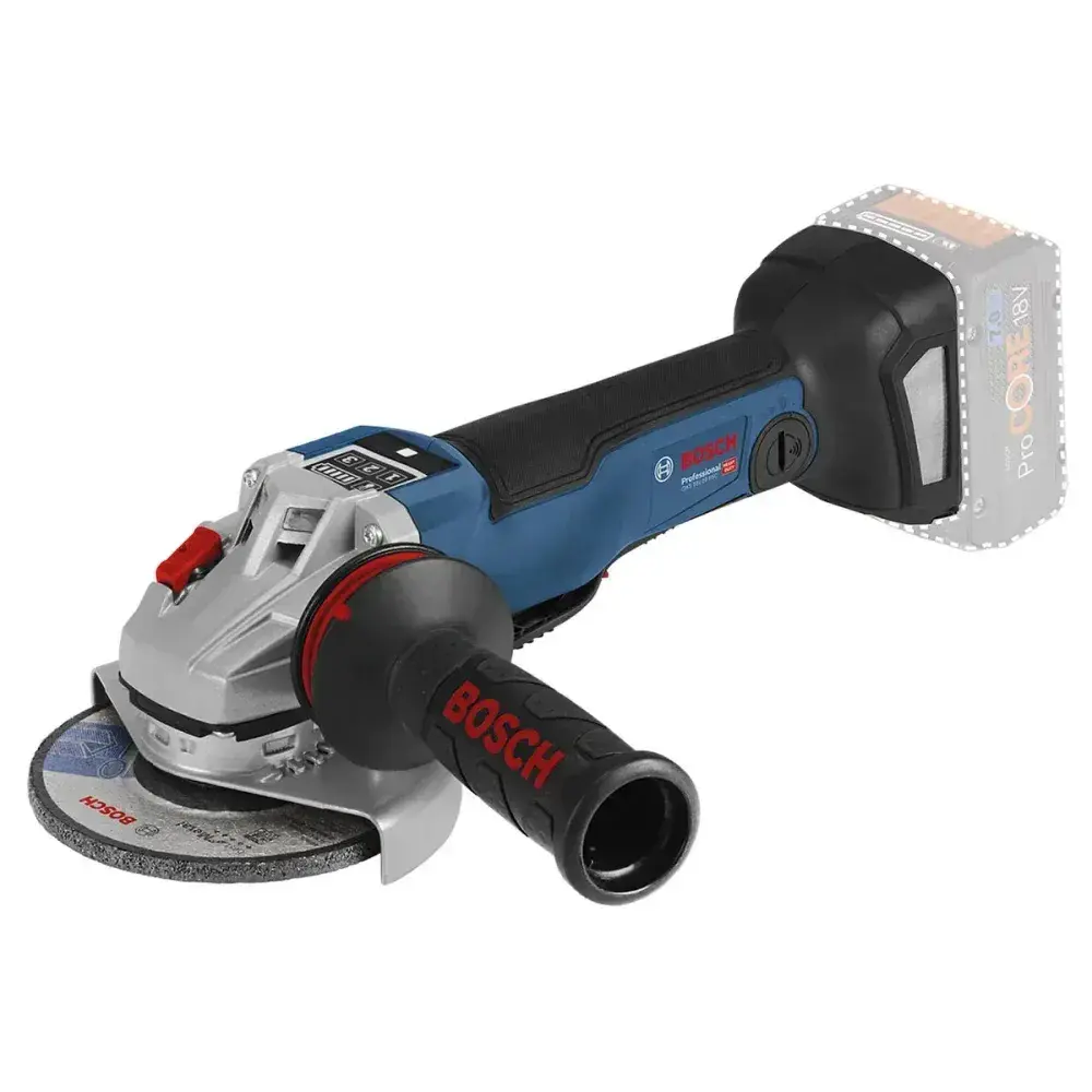 Esmerilhadeira angular gws 18V-10 psc 1000W Bosch — fotografia 5