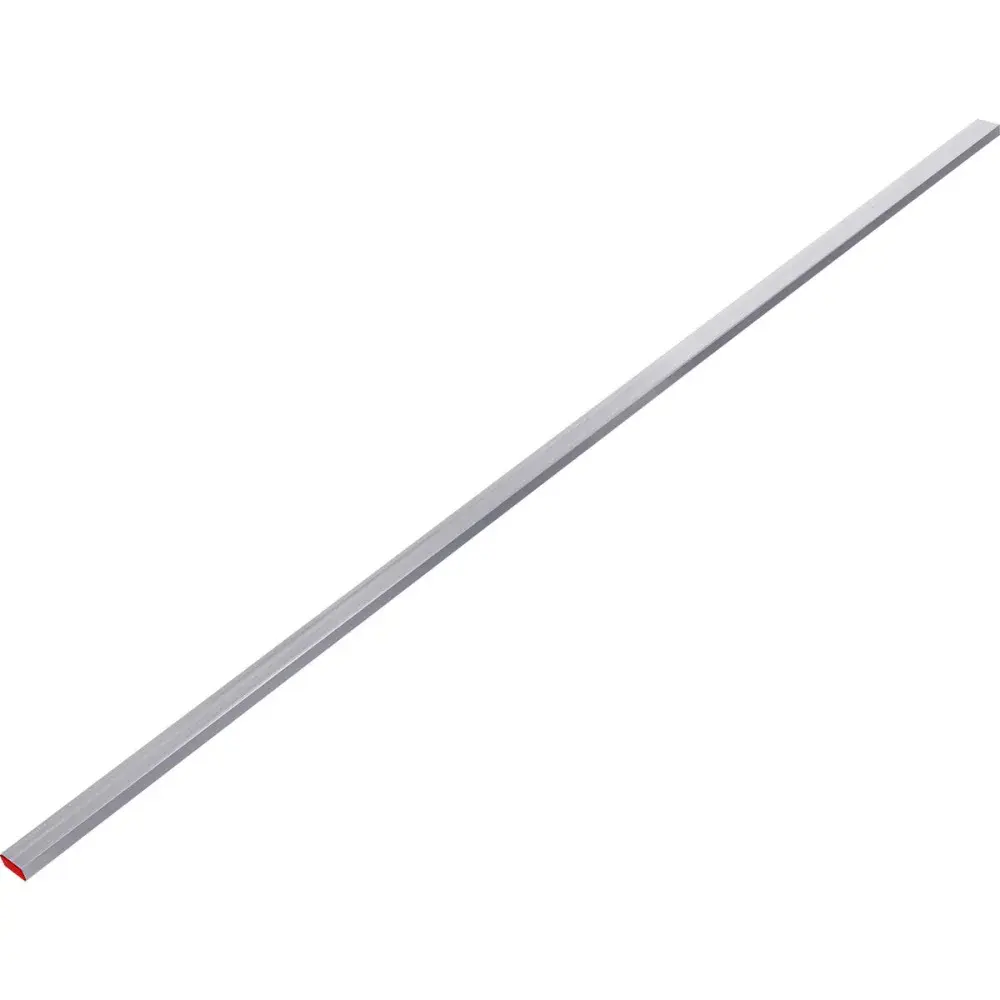 Régua para pedreiro 2M bi tubular em alumínio reforçado Worker