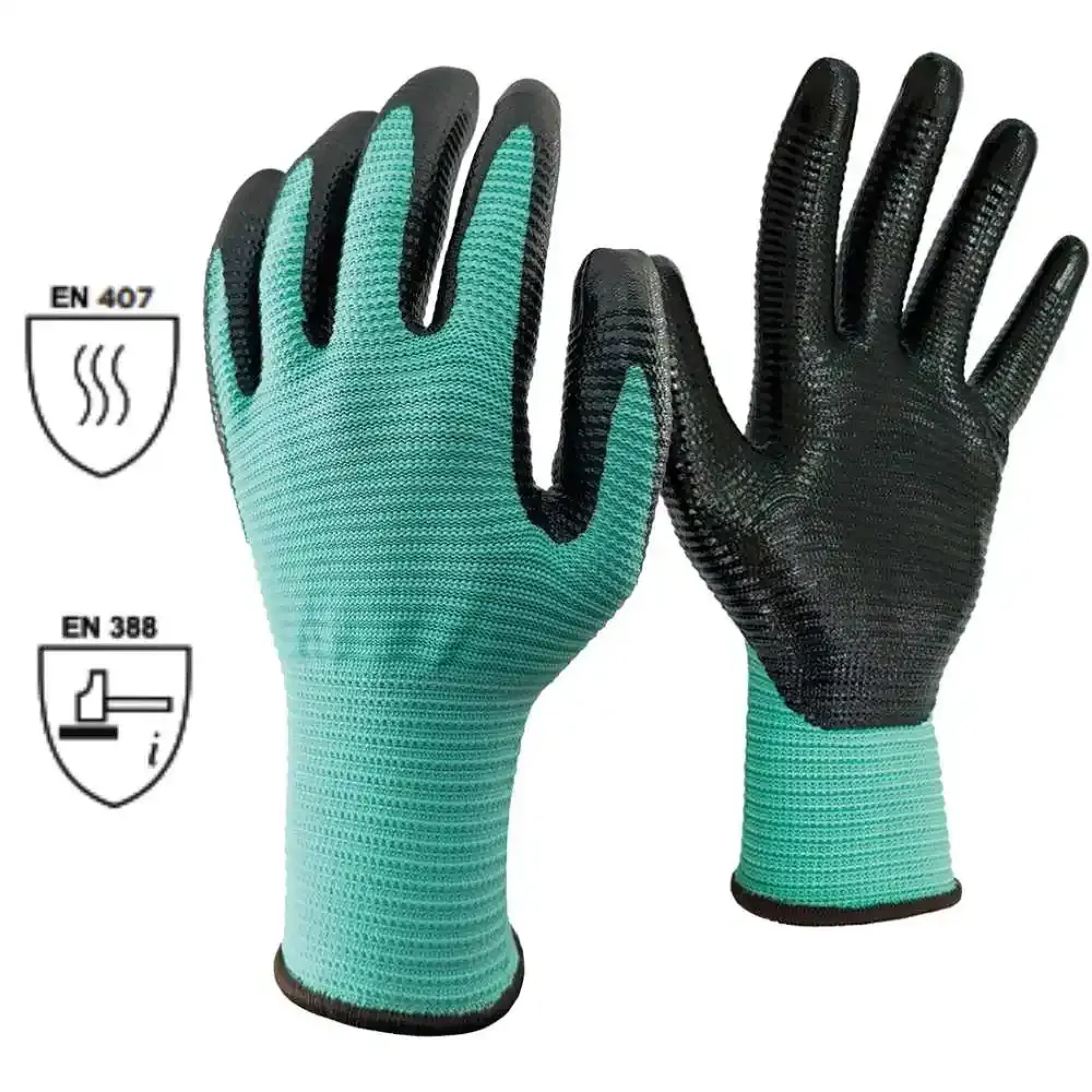 Luva de segurança CG supertact wave com 12 pares Carbografite GG — fotografia 3