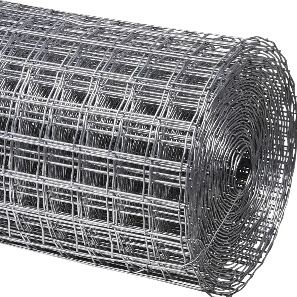 Tela soldada crimpada malha 5X5CM fio 2,76MM rolo 2,03M x 20M Acerosid — fotografia 5