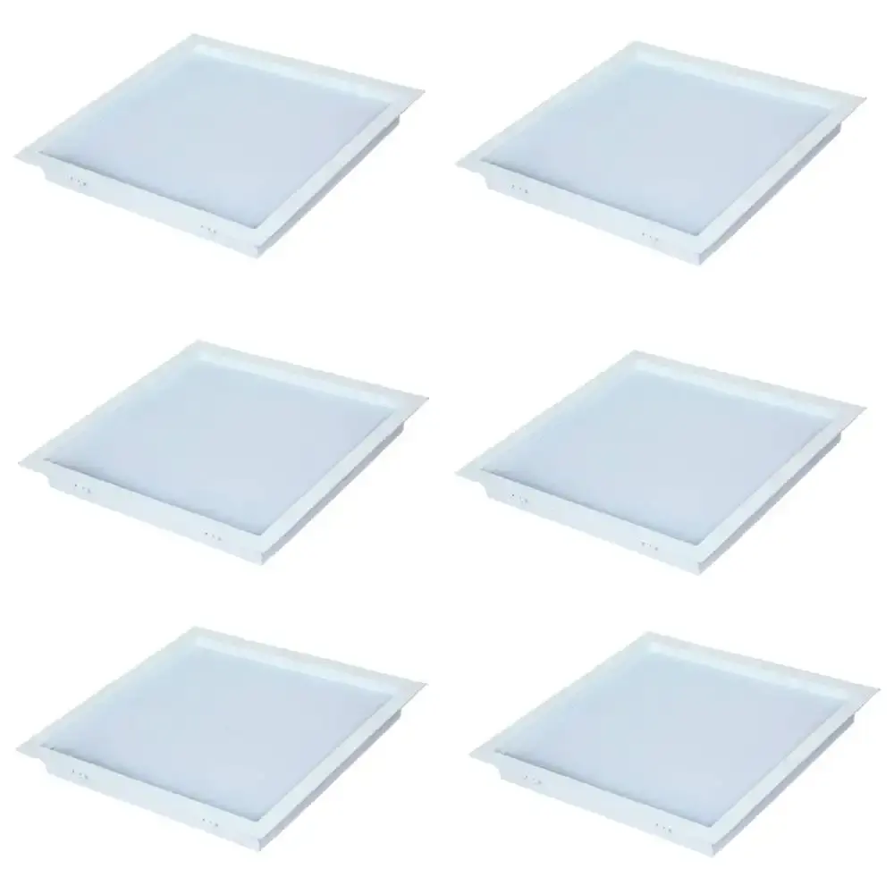 Painel led confort plafon embutir 24W bivolt kit 6 unidades Avant 2700k — fotografia 6