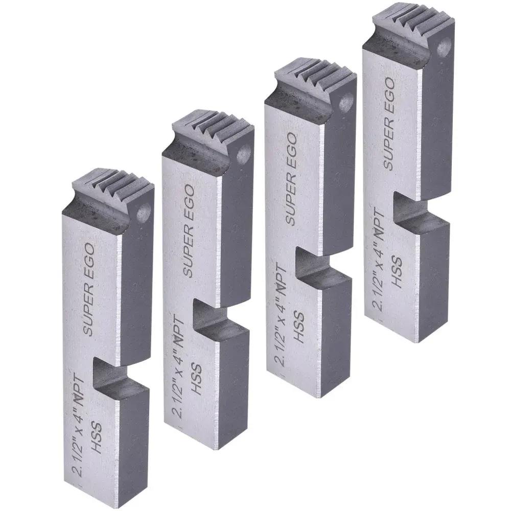 Jogo de cossinetes aço rápido 2.1/2"-4" npt Rothenberger