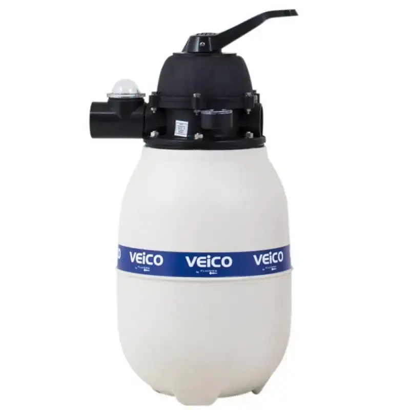 Filtro Veico para Piscina até 19.000 Litros V-20 c/ Válvula de Comando FLUIDRA