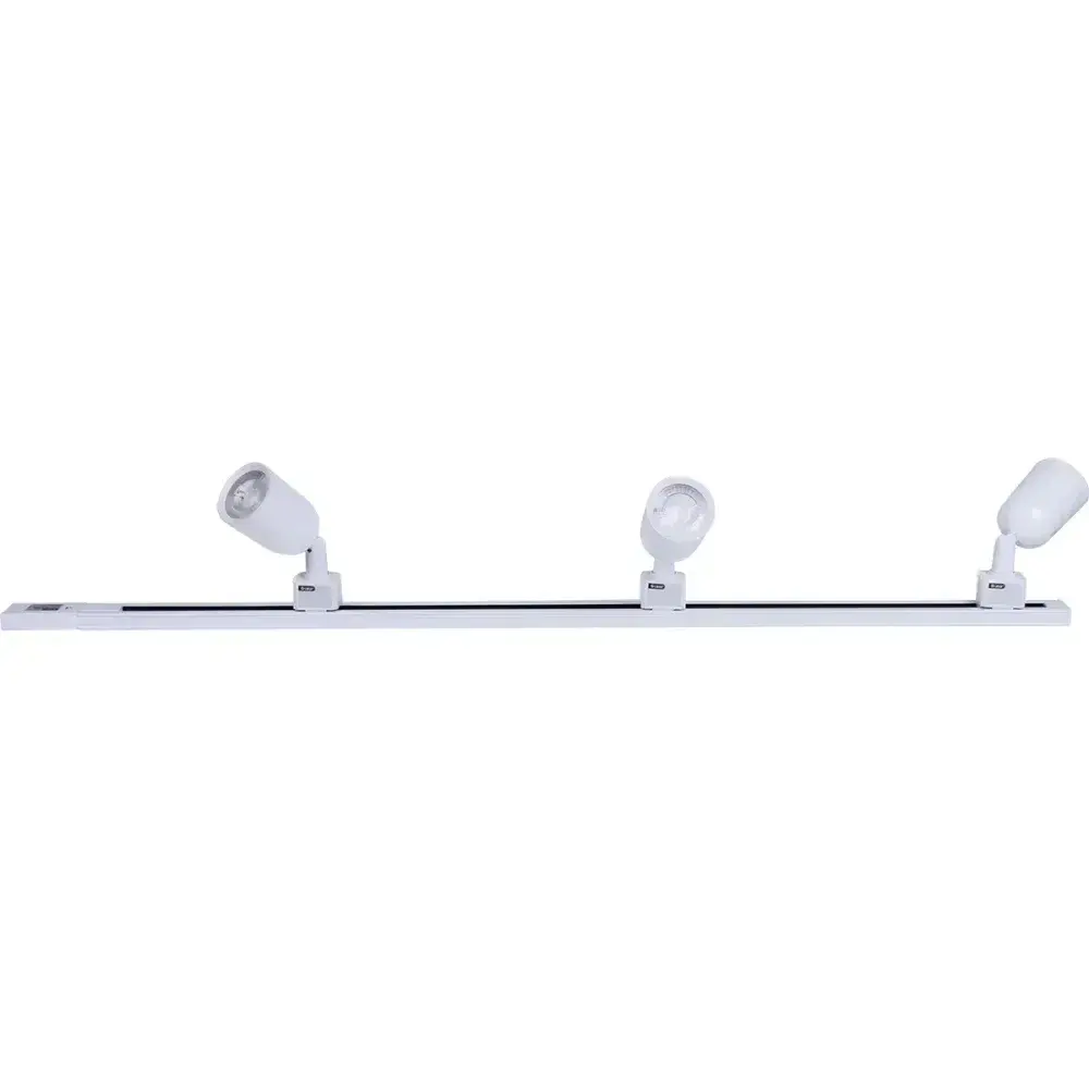Kit trilho direct led 3X6W 50/60HZ 6500K branco biv Liege — fotografia 5