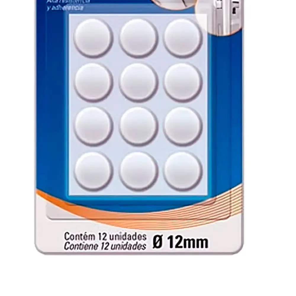 Adesivo Silicone Anti-Impacto Multiuso para Casa Bumper P 12 unidades 23401001200 TEKBOND — fotografia 3